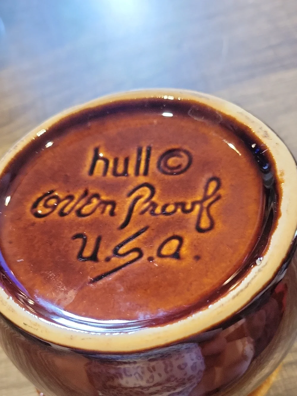 Hull Pottery Little Cauldron,bean Pot,sugar Bowl.EUC,no Lid